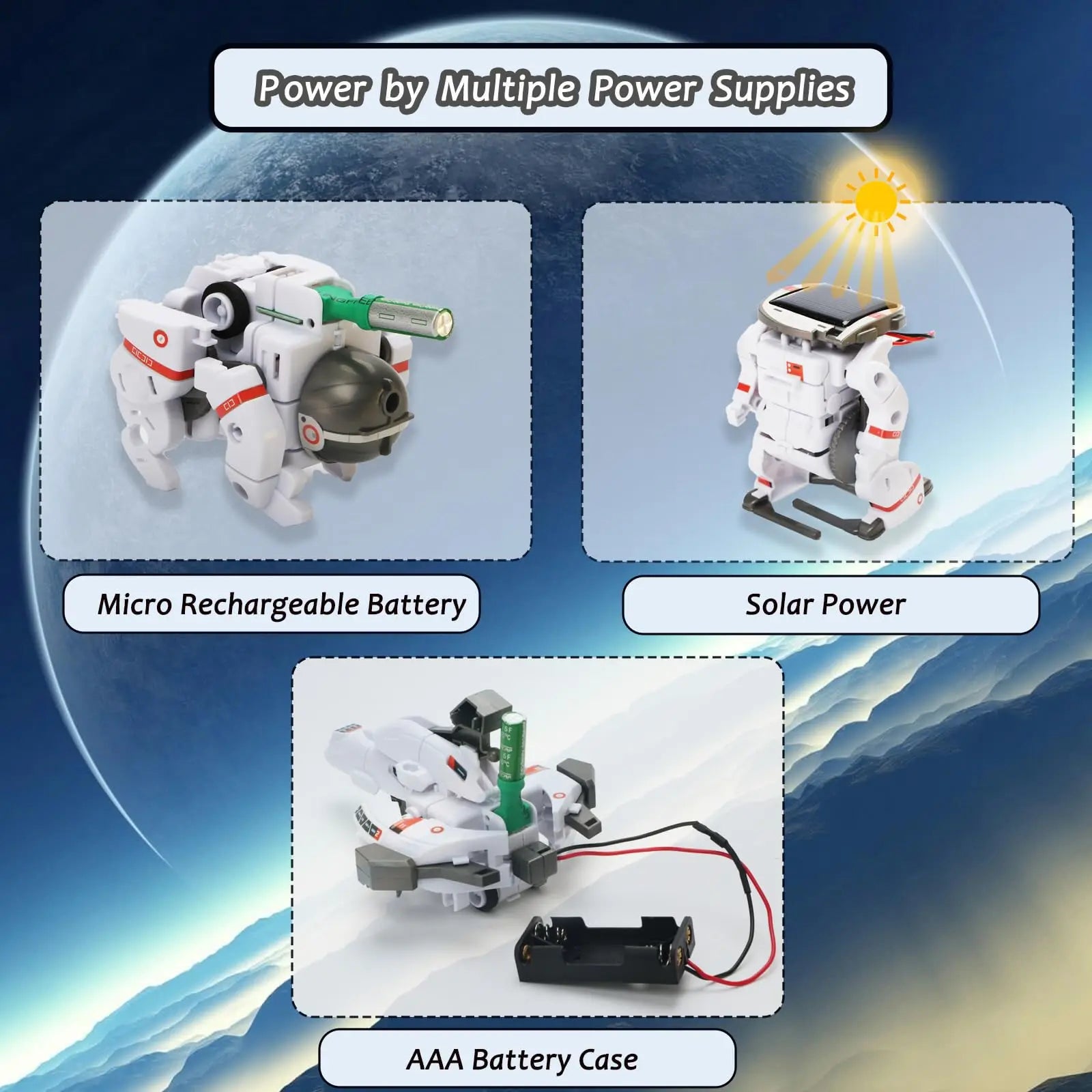 🌞🤖 Explore Solar Power with Our Solar Robot Educational Toy Kit!