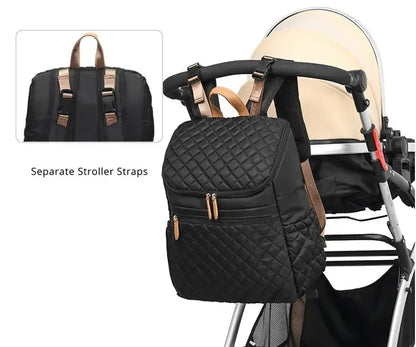 Parenting on the Go: Baby Diaper Bag with USB Port for Modern Moms and Dads!