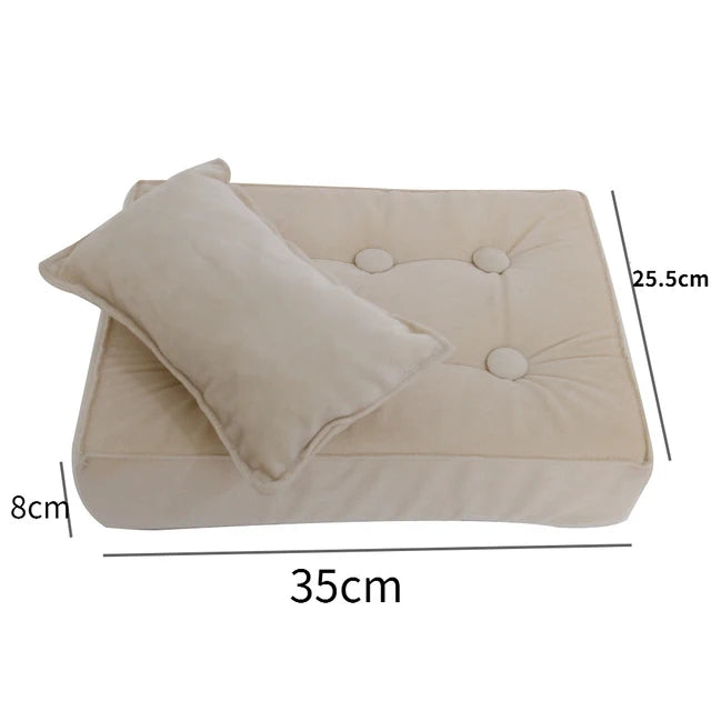 Tiny Treasures: Mini Baby Bed Basket Mat Mattress