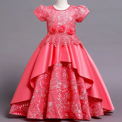 Blooms & Elegance: Stunning Princess Party Dresses for Girls