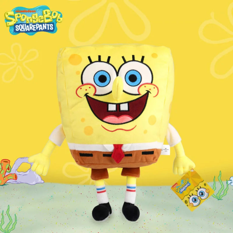 Adorable Cartoon SpongeBob Character Plush Toys: Cuddly Companions for Kids!