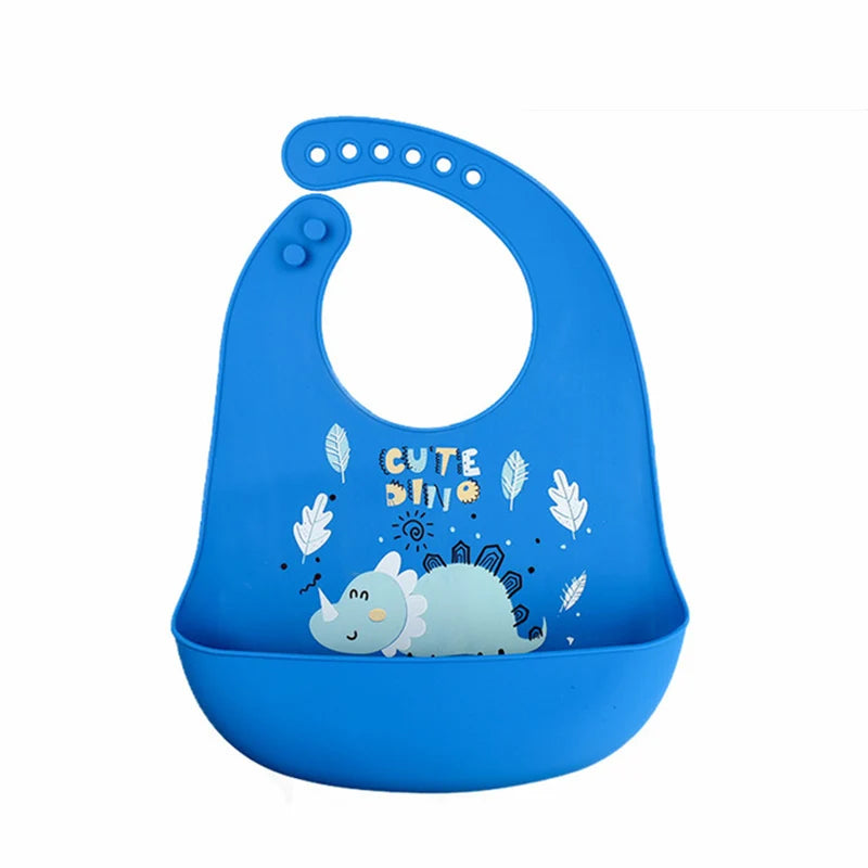 Dino-Delight Waterproof Baby Bibs: Keep Your Little Explorer Clean and Stylish!