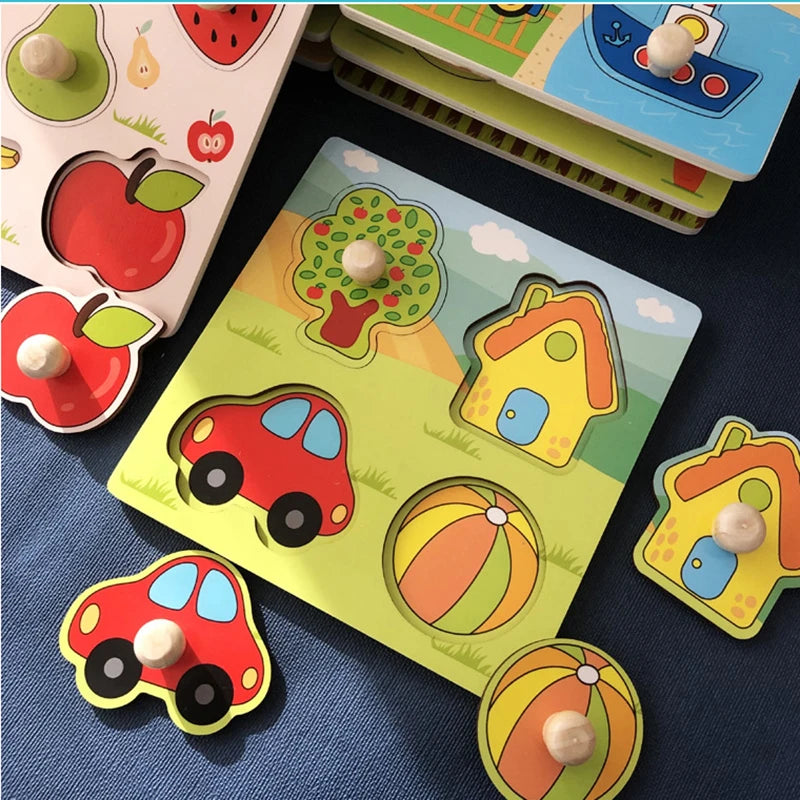 🎨🧩 Discover Fun and Learning with Montessori Wooden Toys! 🌟