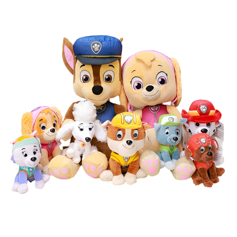 Paw-some Plush Pals: Hot Paw Patrol Cartoon Plush Toy - Perfect Birthday Gift for Kids!