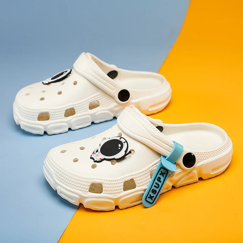 Step into Summer Adventure: Boys' Fashion Clogs for Beach Fun!