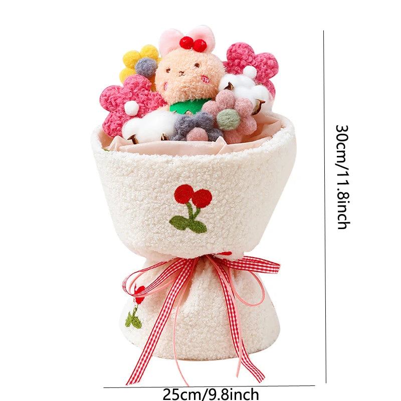 Plush Buddies Bouquet™: Creative & Cute Anime Flower Gifts for Children 🌸🎎