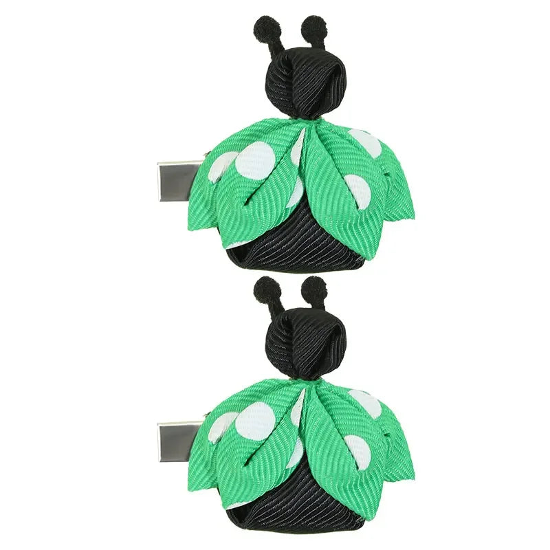 Adorn with Adorableness: Ladybug Hair Clips Set! - The Little Big Store