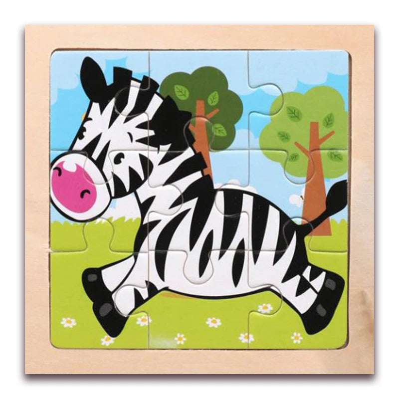 Whimsical Woodworks: Interactive Kids' Wooden Puzzles - Dive into Adventure!