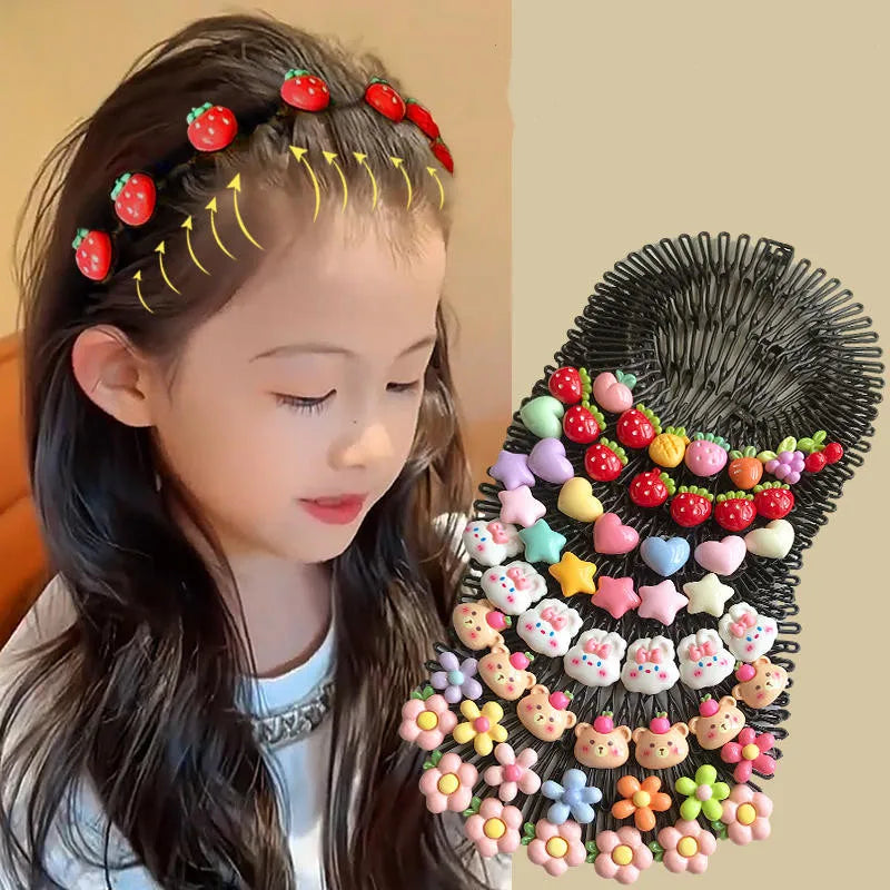 Twinkle and Shine: Colorful Hair Comb for Little Princesses
