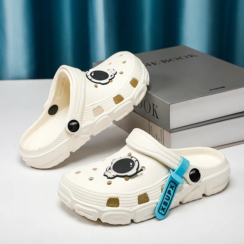 Step into Summer Adventure: Boys' Fashion Clogs for Beach Fun!