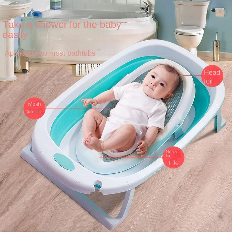 SnuggleSplash: Baby Bathing Net Frame for Newborns! 🛁👶🌟