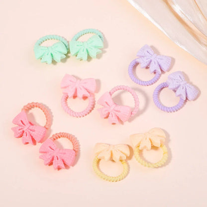 Girls Rainbow Hair Bands Set - The Little Big Store