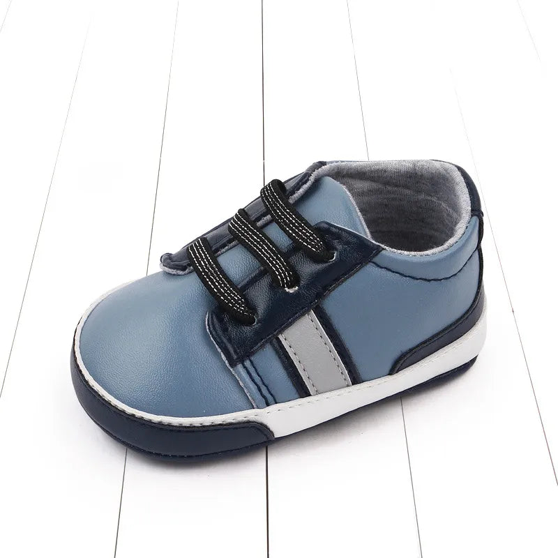 👟✨ Step into Cuteness: Baby Two Striped Sneaker – Stride in Style with Adorable Comfort!" ✨