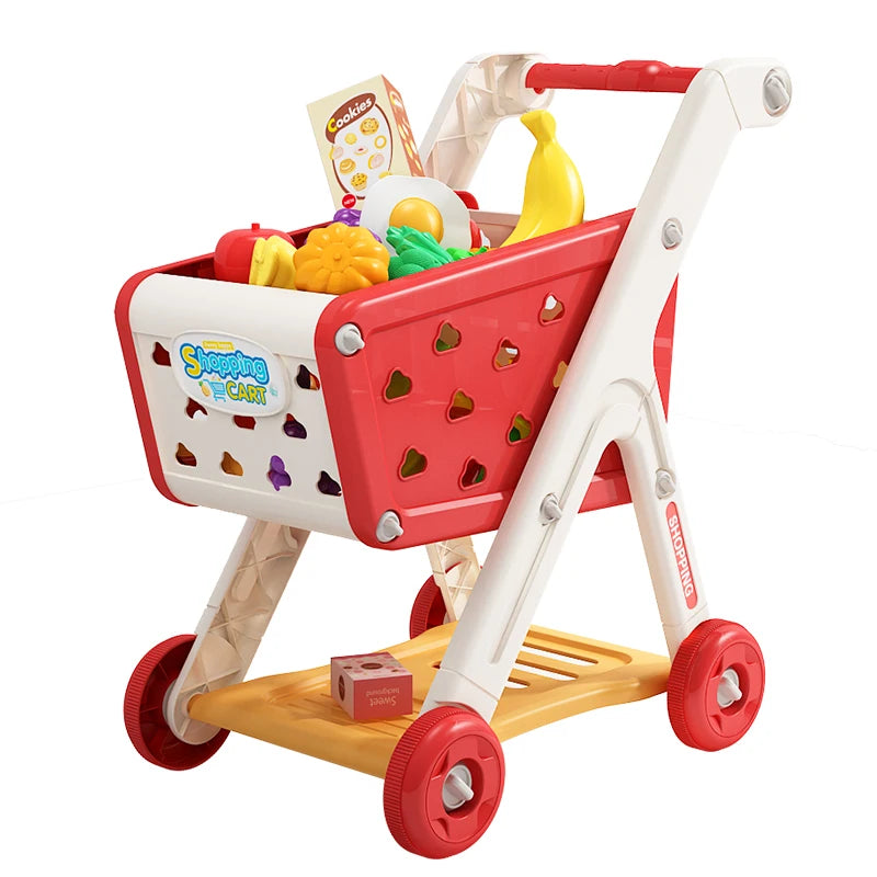 Shopping cart toy baby small trolley