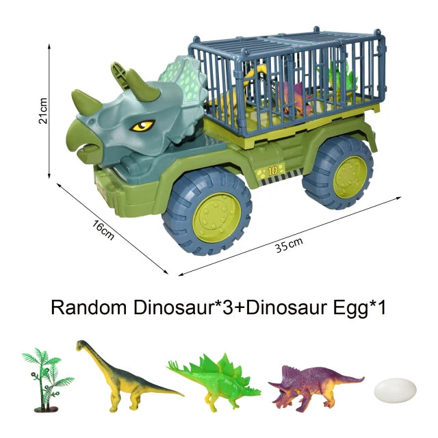 Roar into Learning Fun with Dinosaur Engineering Car Construction Toy!