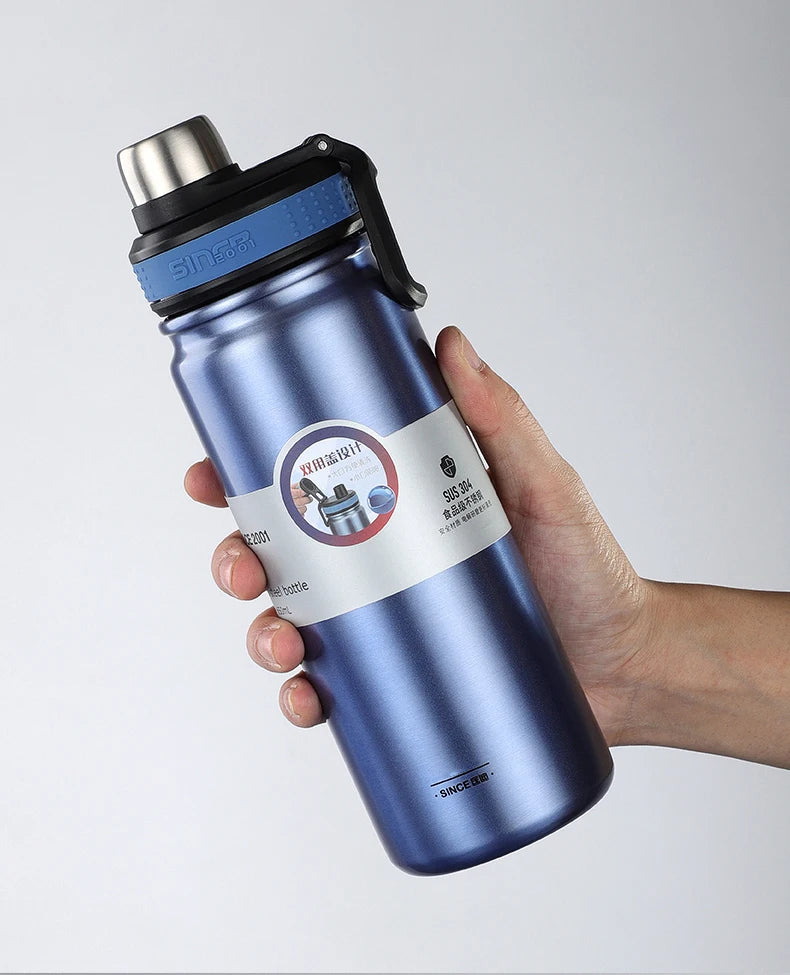 🌡️ Stay Hydrated Anywhere: 304 Stainless Steel Vacuum Thermos Water Bottle 🚰