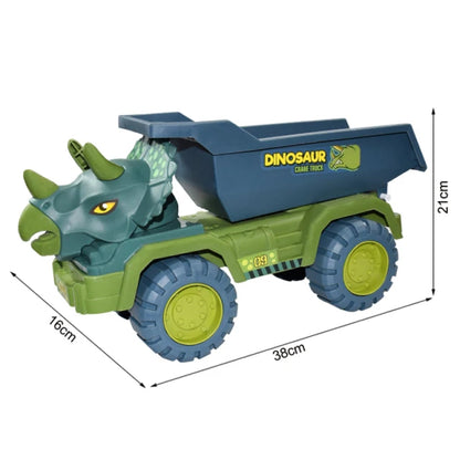 Roar into Learning Fun with Dinosaur Engineering Car Construction Toy!