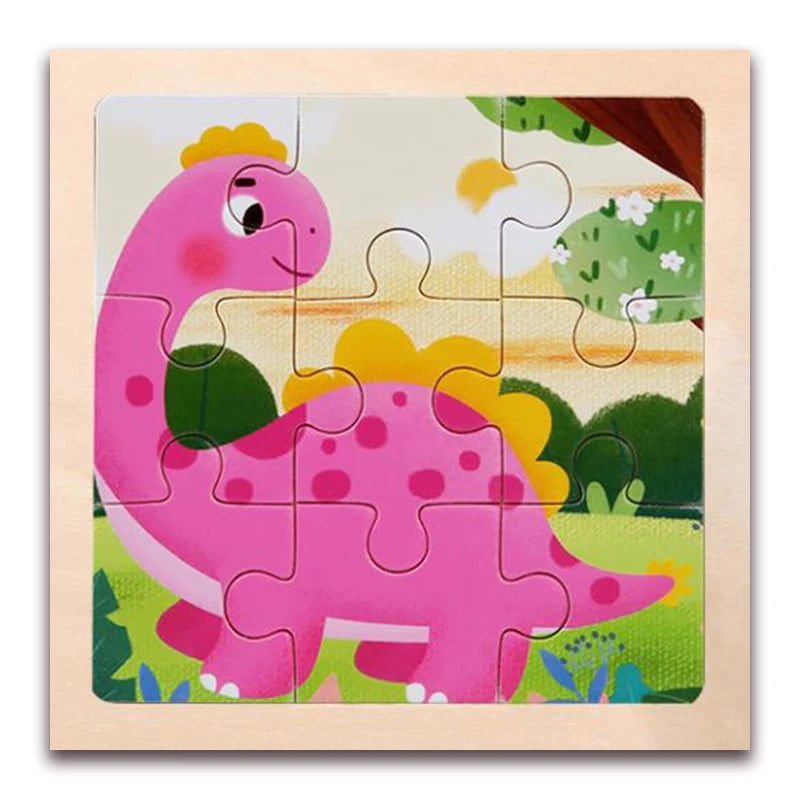 Whimsical Woodworks: Interactive Kids' Wooden Puzzles - Dive into Adventure!