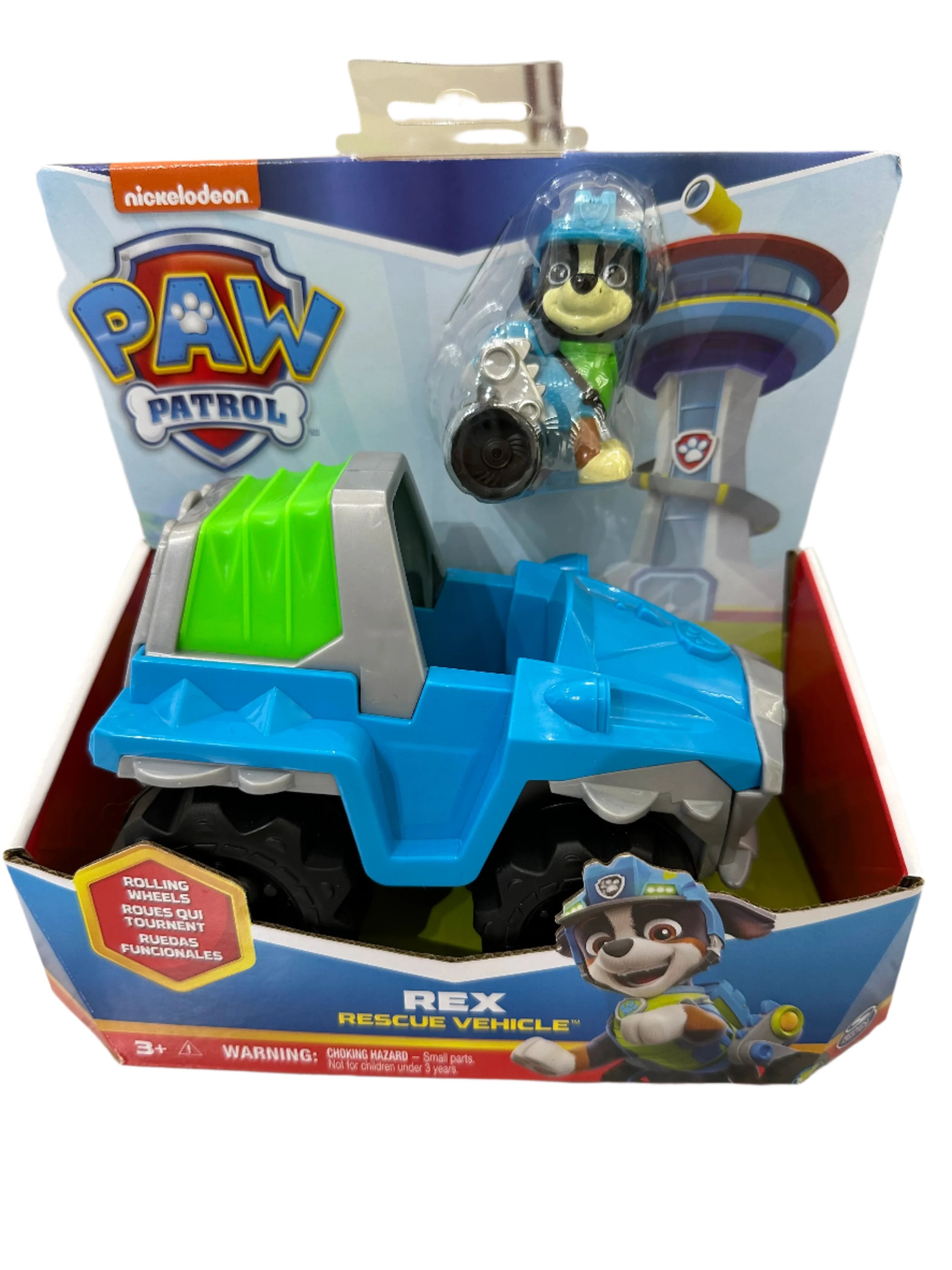 Original Paw Patrol 10-Piece Vehicle Set: Includes Ryder, Tracker, Everest, Chase, Rex, Skye, Rocky, Marshall, Zuma Action Figures