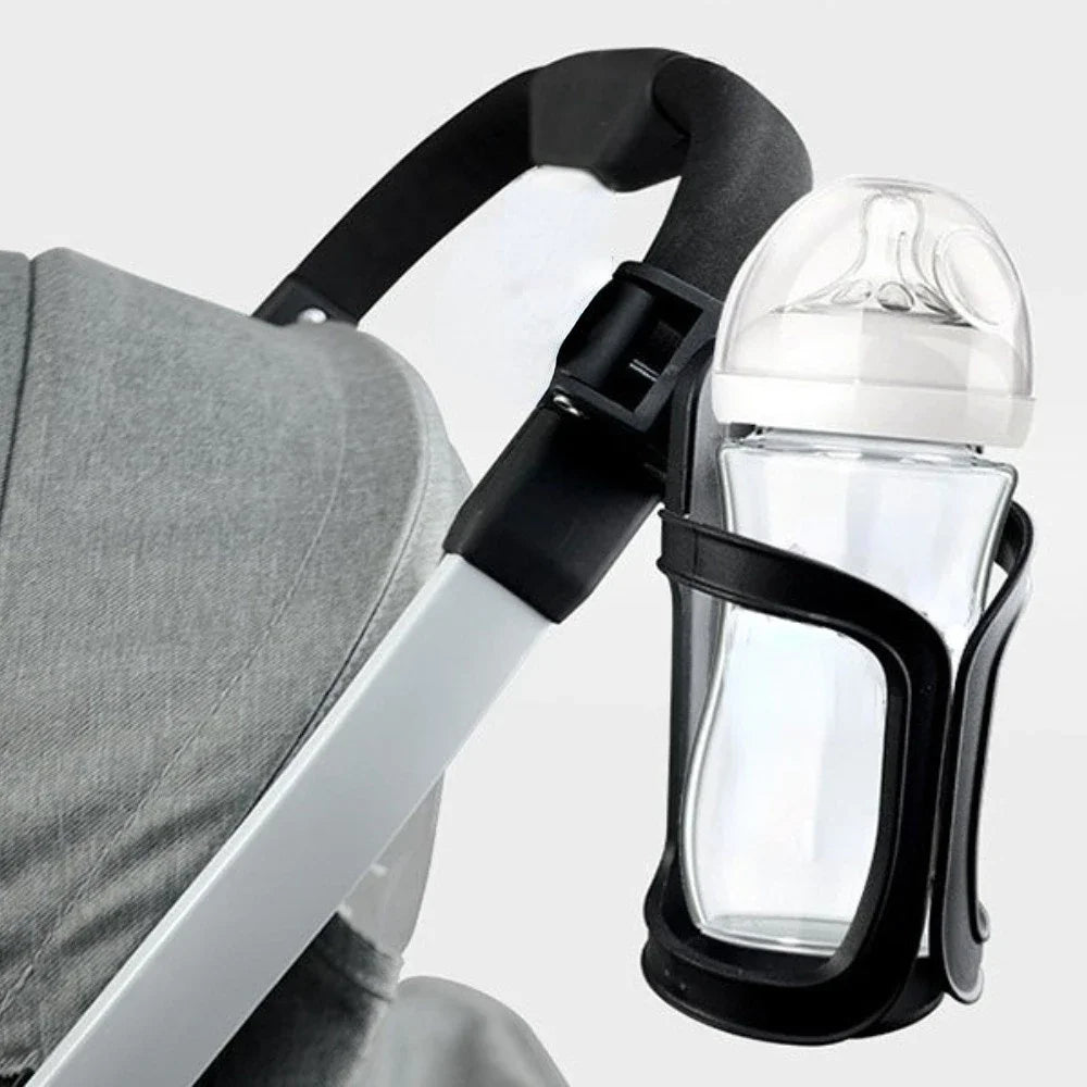 Stroll 'n Sip: Baby Stroller Bottle Rack for On-the-Go Convenience