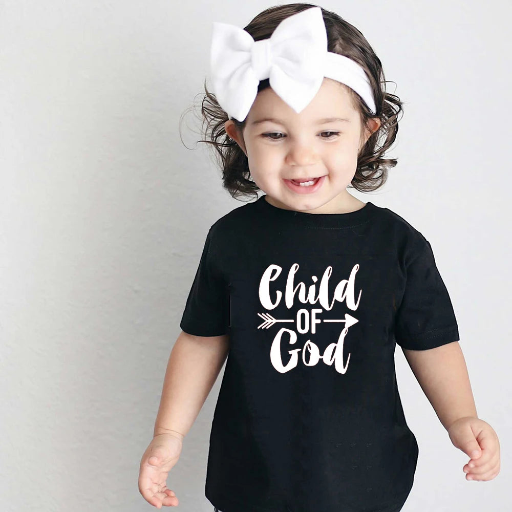 Spread Faith and Joy: Toddler 'Child of God' Shirt