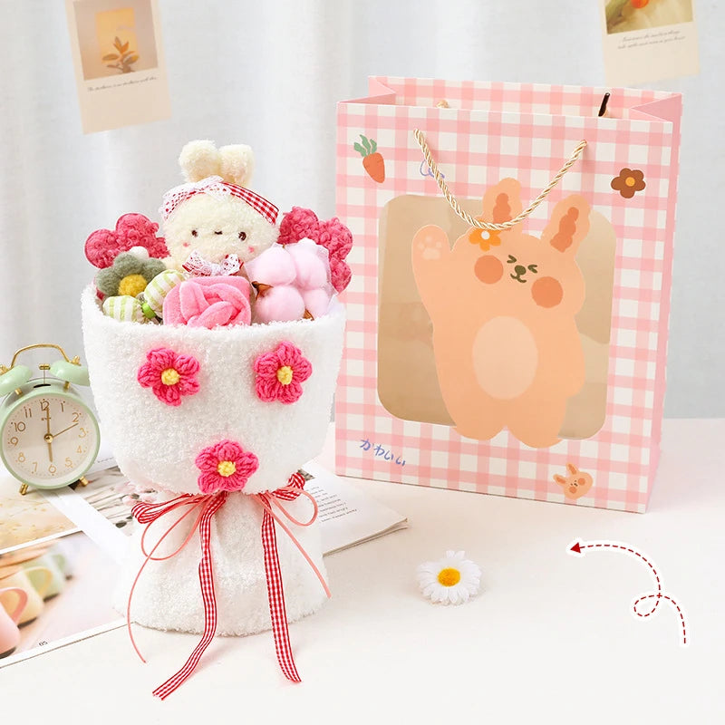 Plush Buddies Bouquet™: Creative & Cute Anime Flower Gifts for Children 🌸🎎