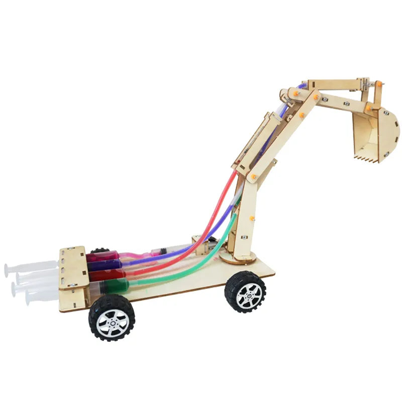 Hydro-Tech Excavator: DIY Student Science & Education Toy
