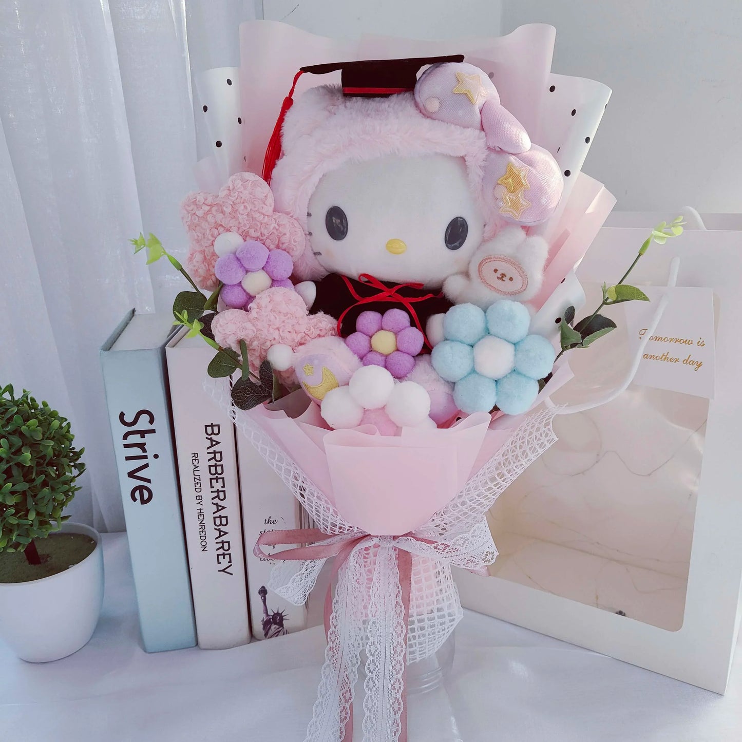 Purrfect Plush Kitty Bouquet