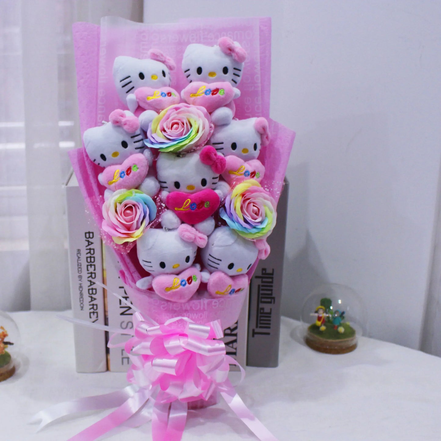 Purrfect Plush Kitty Bouquet