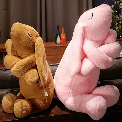 SnuggleBunny™ Extra-Large Plush: The Ultimate Long-Eared Huggable Rabbit Pillow