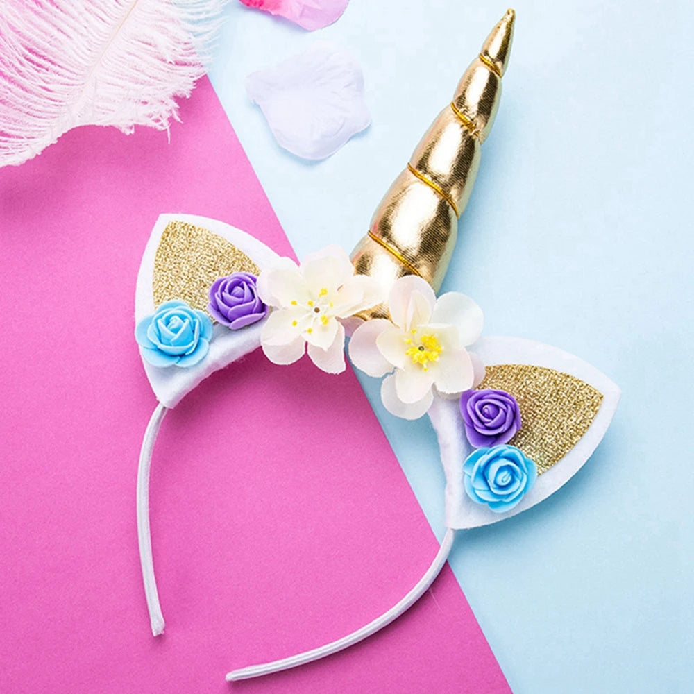 EnchantedUnicorn™ Flower Cat Ears Headbands