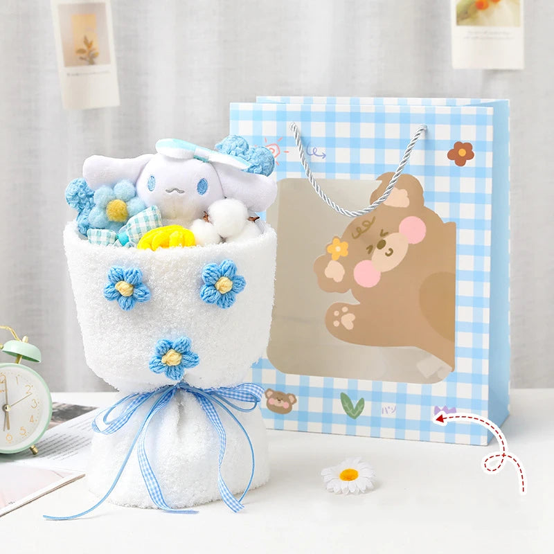 Plush Buddies Bouquet™: Creative & Cute Anime Flower Gifts for Children 🌸🎎