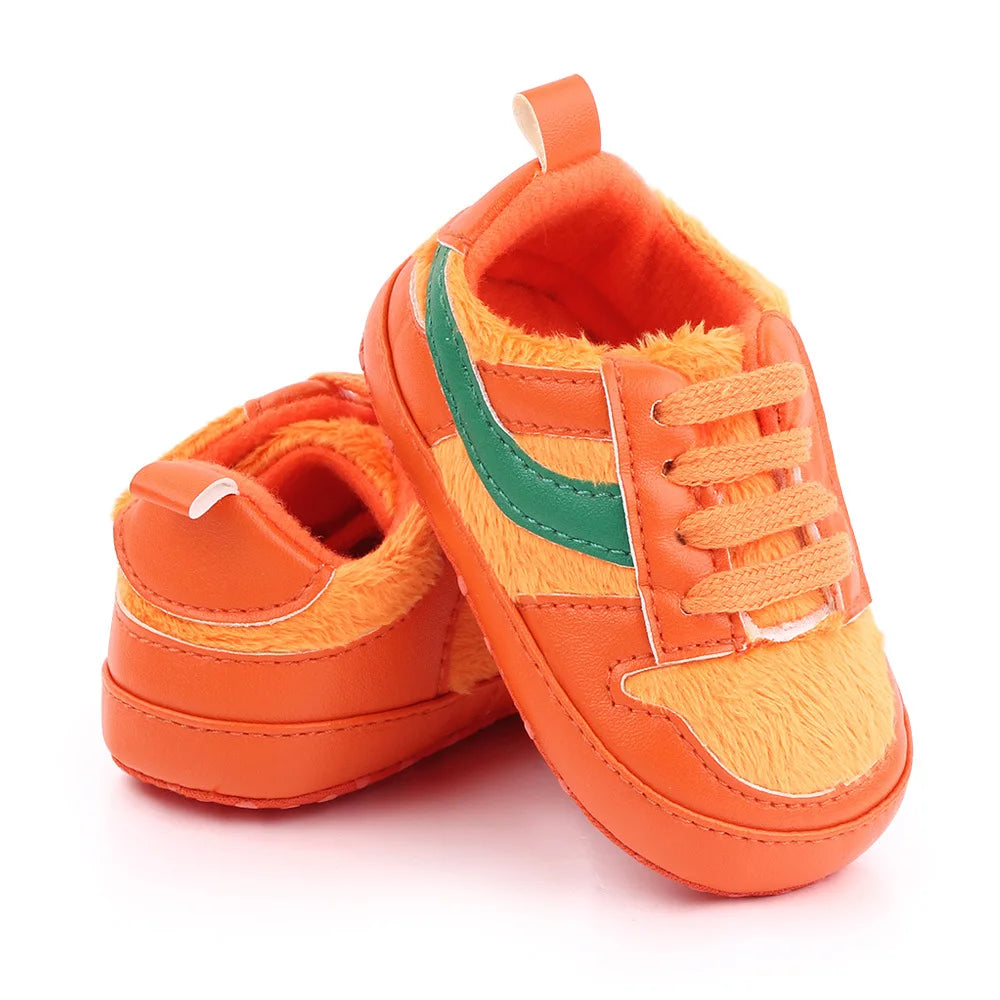 👟✨ Step into Cuteness: Baby Two Striped Sneaker – Stride in Style with Adorable Comfort!" ✨