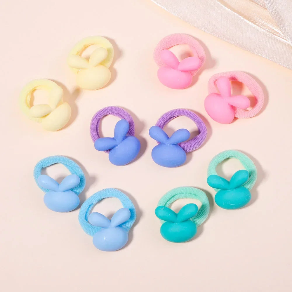 Girls Rainbow Hair Bands Set - The Little Big Store