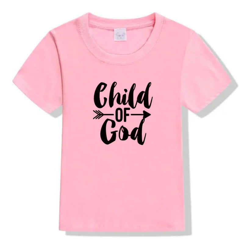 Spread Faith and Joy: Toddler 'Child of God' Shirt