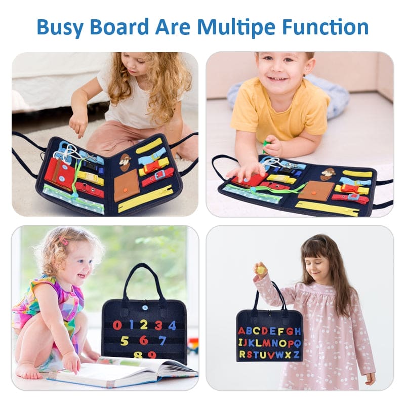 Activity All Day: Busy Board Toy Set - The Little Big Store