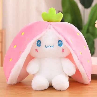 Adorable Bunny Plush Toys: Strawberry-Sweet Stuffed Rabbits for Hugging and Gifting - The Little Big Store