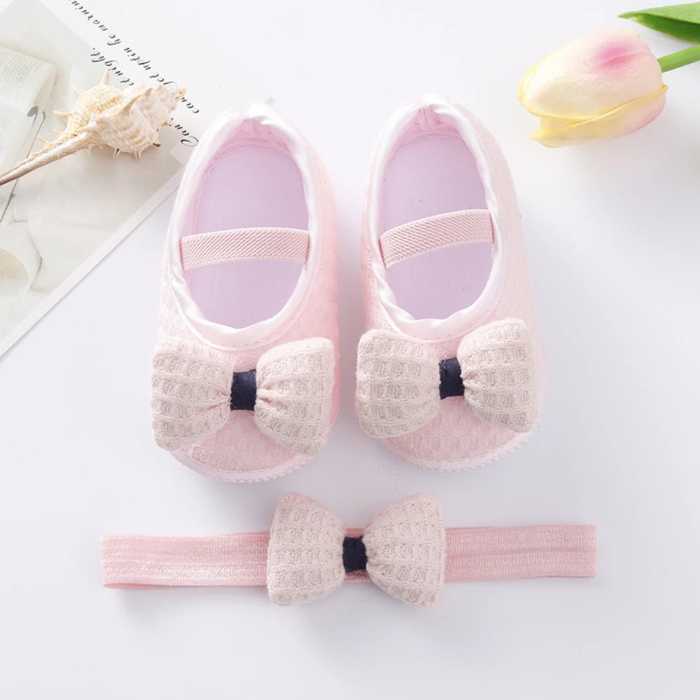 Adorable Steps: Baby Cute Bowknot Shoes - The Little Big Store