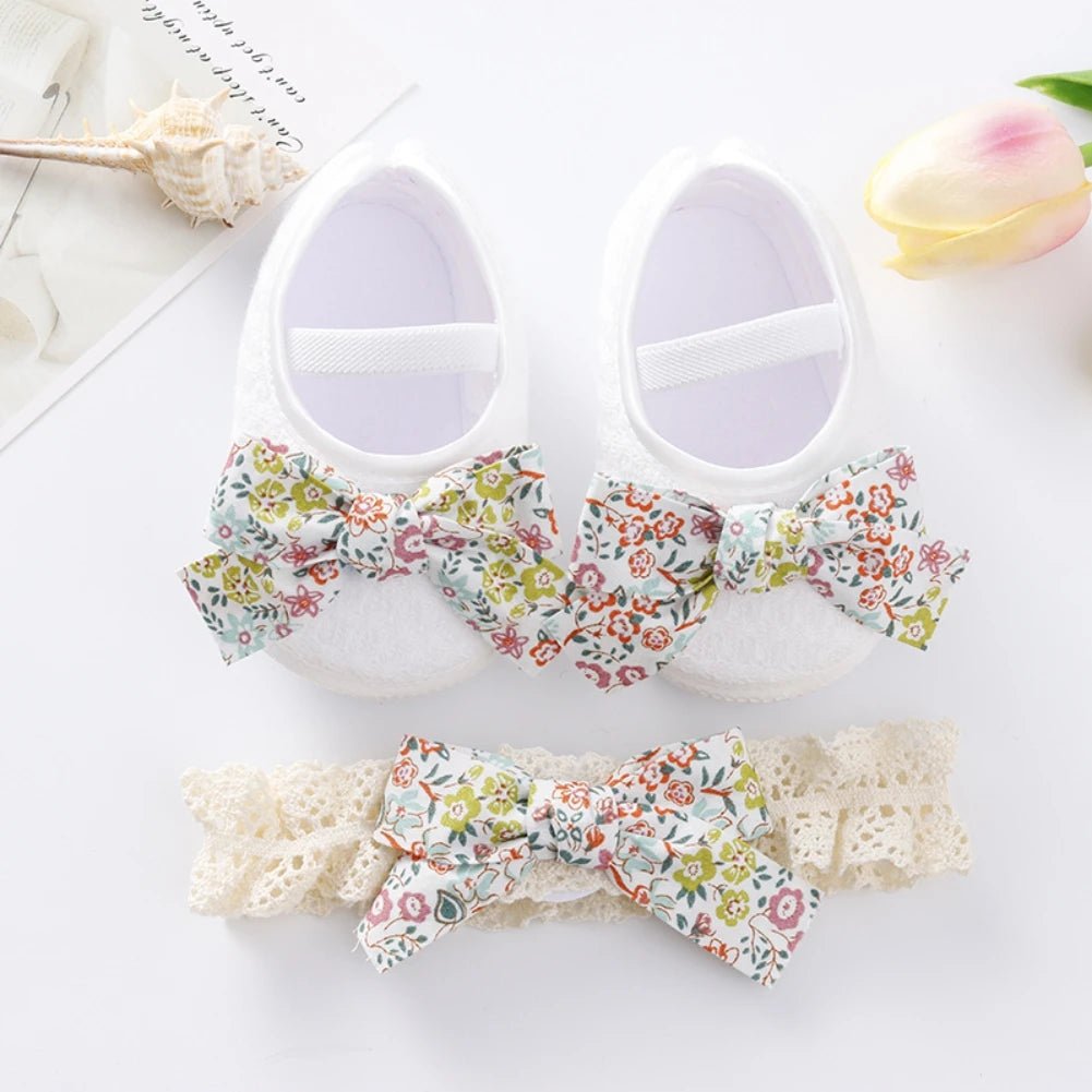 Adorable Steps: Baby Cute Bowknot Shoes - The Little Big Store