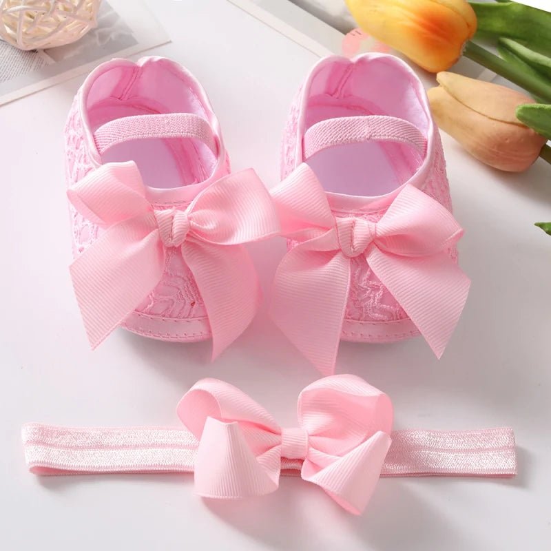 Adorable Steps: Baby Cute Bowknot Shoes - The Little Big Store