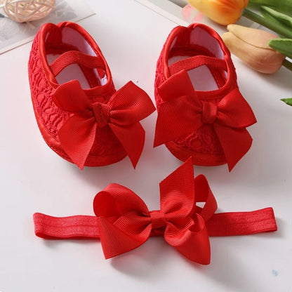 Adorable Steps: Baby Cute Bowknot Shoes - The Little Big Store