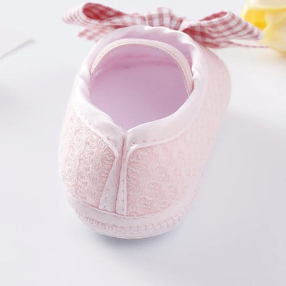 Adorable Steps: Baby Cute Bowknot Shoes - The Little Big Store