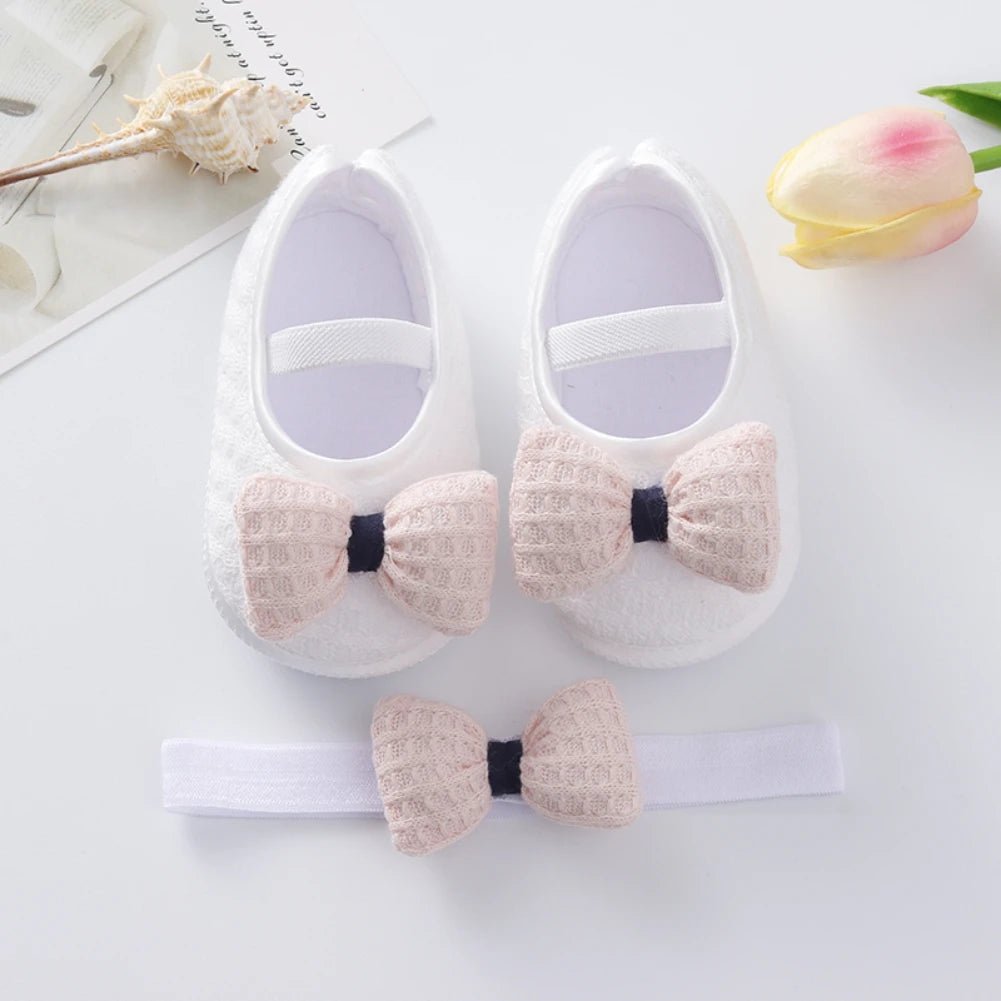 Adorable Steps: Baby Cute Bowknot Shoes - The Little Big Store