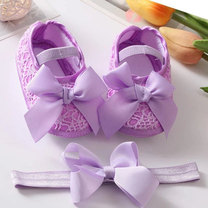 Adorable Steps: Baby Cute Bowknot Shoes - The Little Big Store