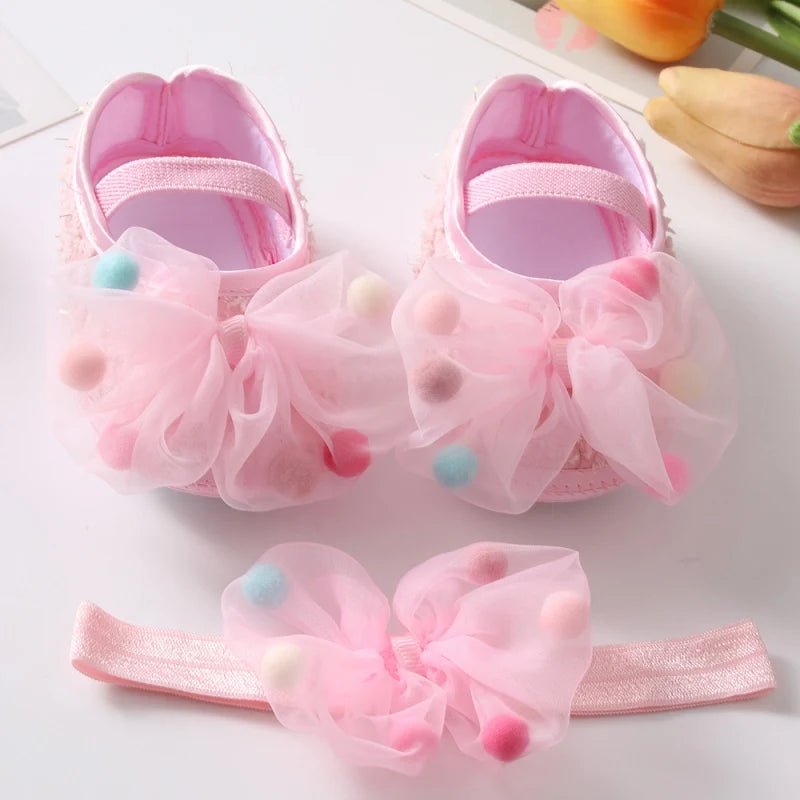 Adorable Steps: Baby Cute Bowknot Shoes - The Little Big Store