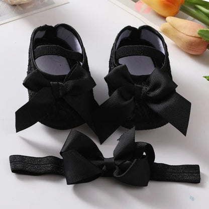 Adorable Steps: Baby Cute Bowknot Shoes - The Little Big Store