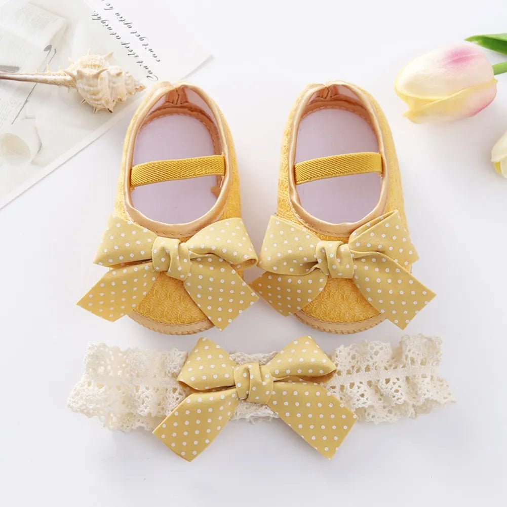 Adorable Steps: Baby Cute Bowknot Shoes - The Little Big Store