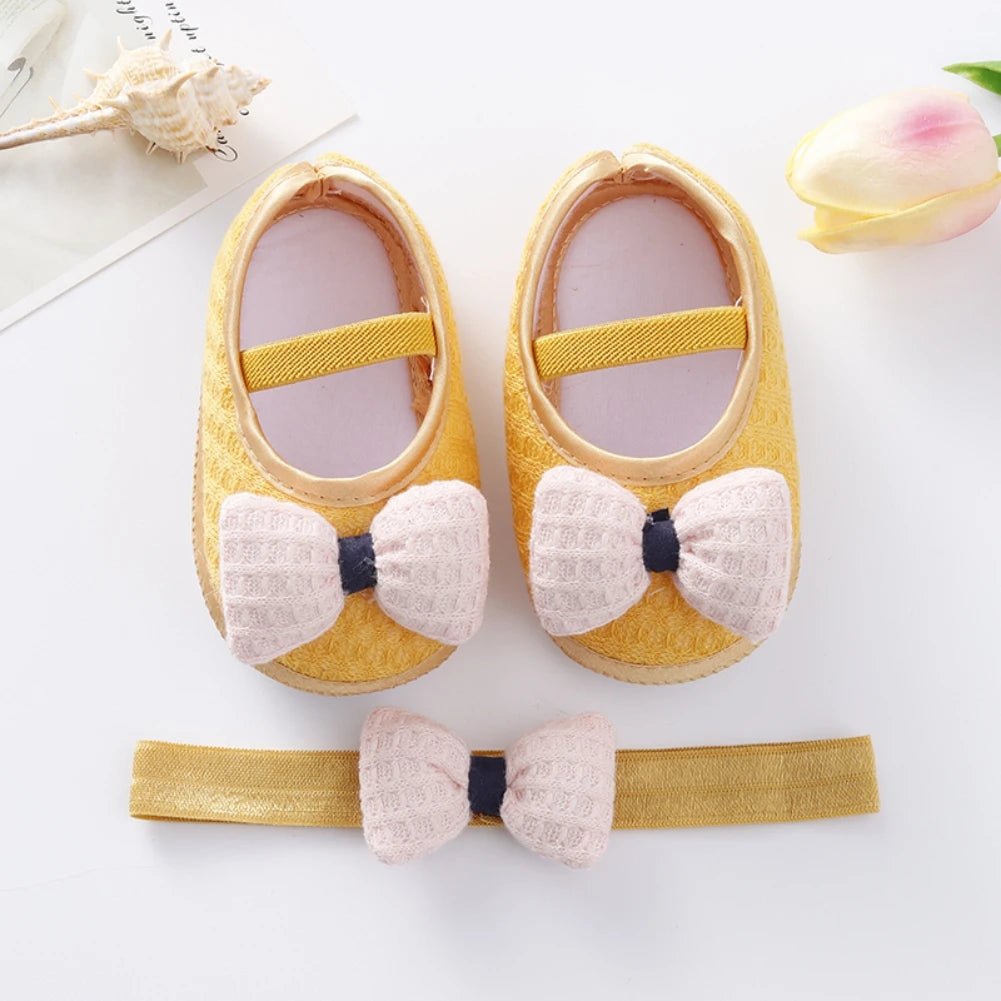 Adorable Steps: Baby Cute Bowknot Shoes - The Little Big Store