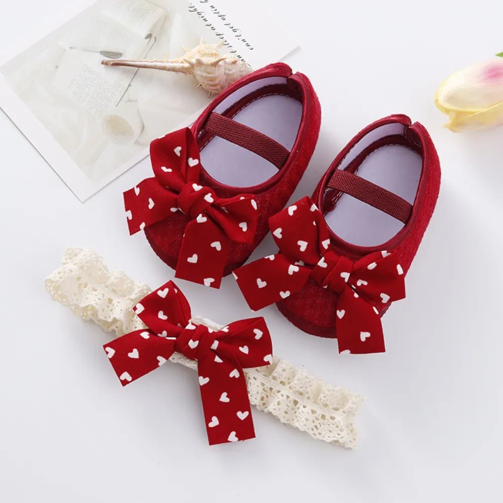 Adorable Steps: Baby Cute Bowknot Shoes - The Little Big Store