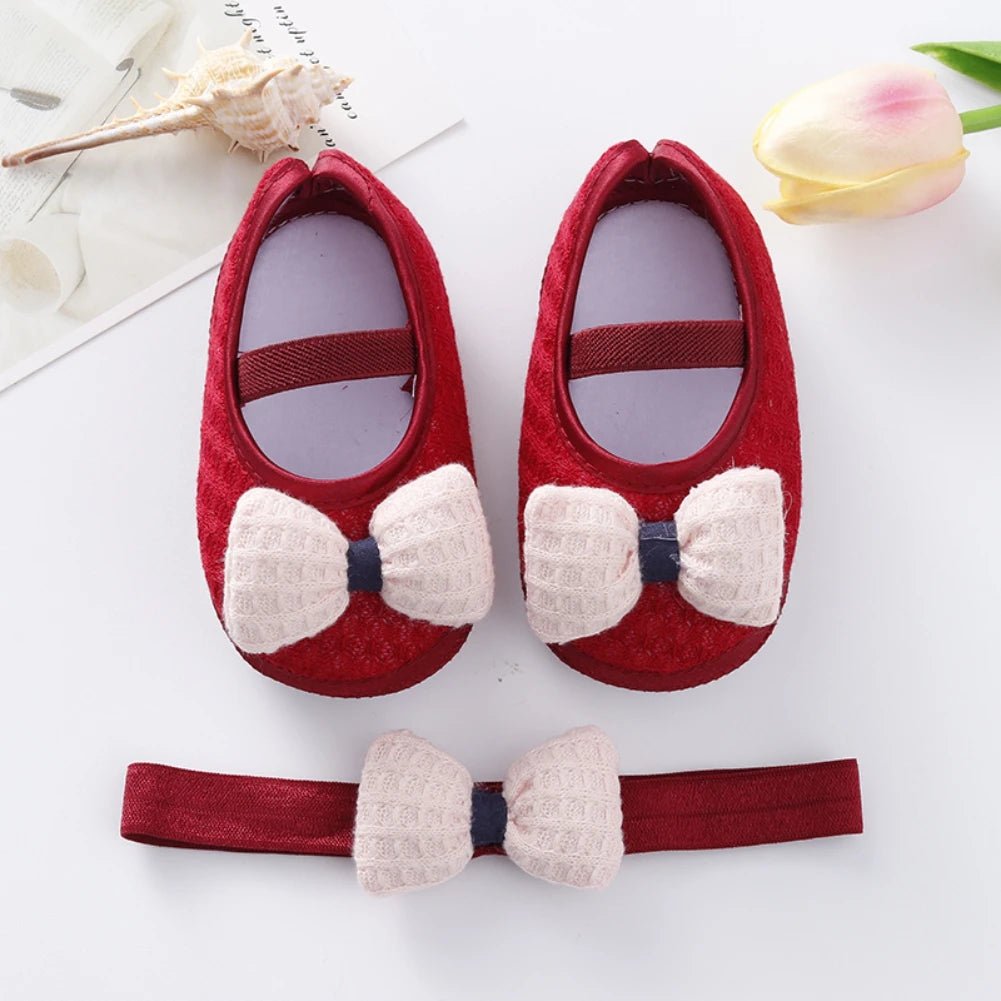 Adorable Steps: Baby Cute Bowknot Shoes - The Little Big Store